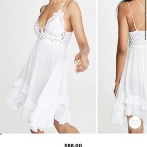 Free people adella dress White